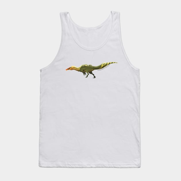 Ichthyovenator laosensis Tank Top by I Draws Dinosaurs